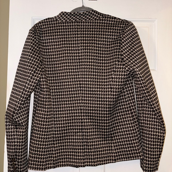 Liverpool Houndstooth Blazer - Black and Tan - Picture 3 of 4